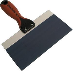 Marshalltown 14527 6 X 3 1-8 Blue Steel Taping Knife-DuraSoft II