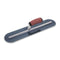 Marshalltown 13535 18 X 4 Blue Steel Finishing Trowel-Fully Rounded Curved DuraSoft Handle
