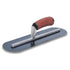 Marshalltown 13531 14 X 4 Blue Steel Finishing Trowel-Fully Rounded Curved DuraSoft Handle