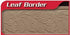 Marshalltown 25245 Concrete Mini Border Roller RR197LF Leaf 3" Imprint