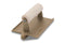 Marshalltown 10423 Concrete Bronze Groover; 6 1-2 X 3;3-4D, 3-8W, 1-8R-Wood Handle