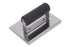 Marshalltown 10957 Concrete 6 X 3 Stainless Steel Edger; 1-8R, 1-4L-Plastic Handle