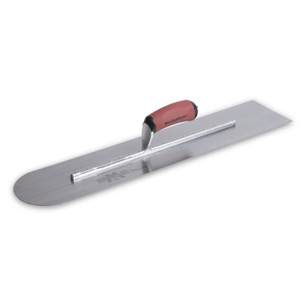 Marshalltown 12219 24 X 4 Finishing Trowel-Round Front End Curved DuraSoft Handle