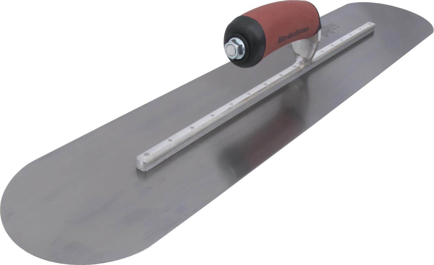 Marshalltown 12229 Concrete 24 X 4 Finishing Trowel-Fully Rounded Curved DuraSoft Handle