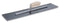 Marshalltown 12240 EIFS 22 X 4 Blue Steel Finishing Trowel Curved Wood Handle