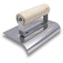 Marshalltown 13932 8 X 8 Stainless Steel Edger; 1-8R, 1-4L-Wood Handle