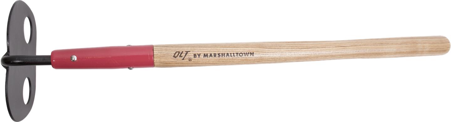 Marshalltown 14246 Short Handle Mortar Hoe; 6 1-2" Blade, 21" Contoured Handle