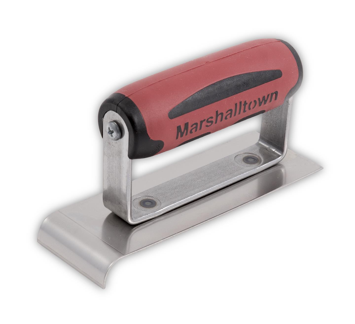 Marshalltown 14513 Concrete 2 X 6 Stainless Steel Edger-Dura-Soft Handle; 3-8" Radius