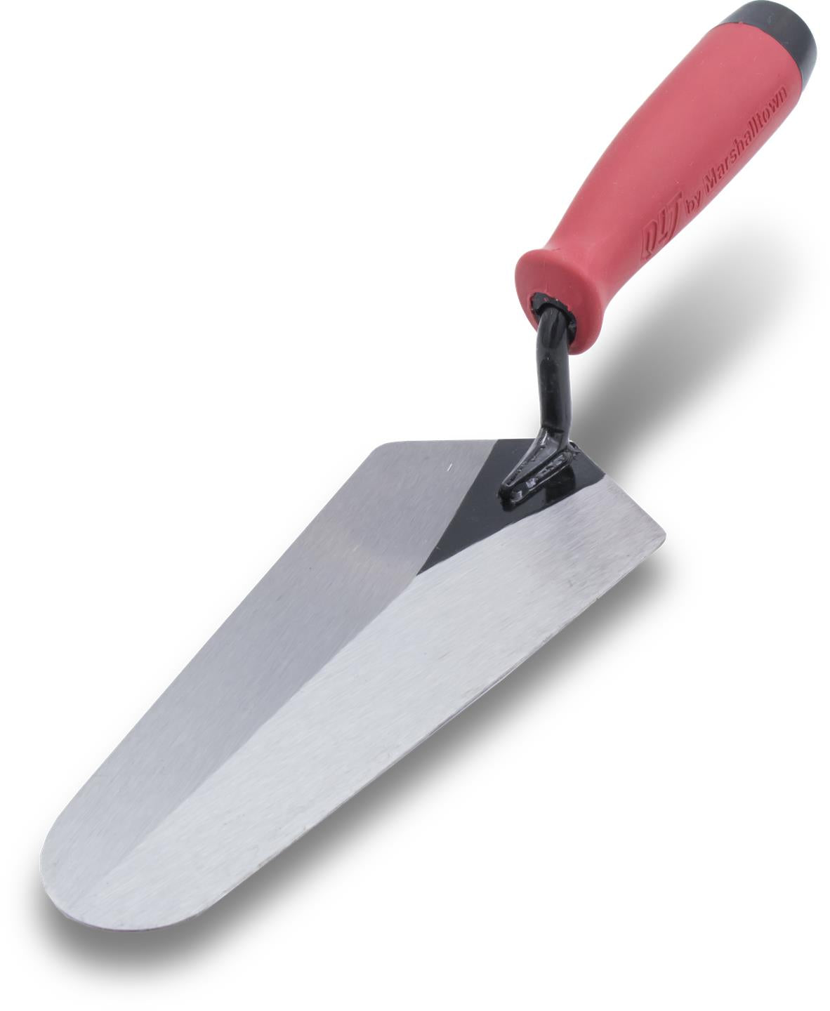 Marshalltown 18635 Gauging Trowel 7" x 3 3-8" with Red Soft Grip Handle