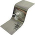 Marshalltown 15153 Concrete Stainless Steel Walking Curb & Gutter Tool 6" Top, 6" Face, 4" Bottom; 2R Curb, 3R Gutter