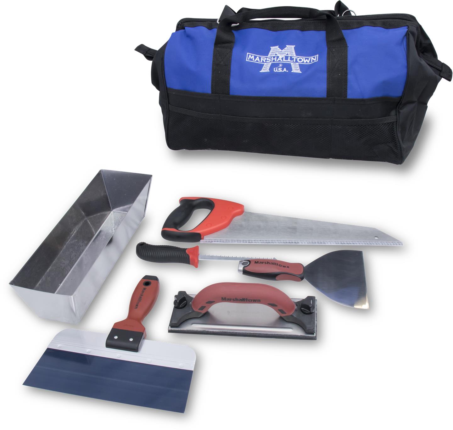 Marshalltown 16206 Drywall Tool Kit with 20" Nylon Tool Bag