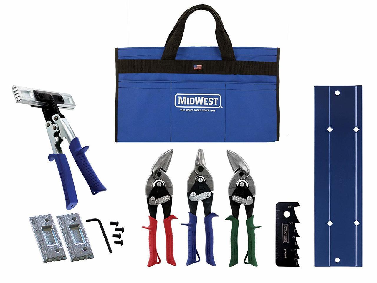 Midwest MWT-BULDKIT02 Tool Pouch IND BUILD Kit 2 with 9 Tools