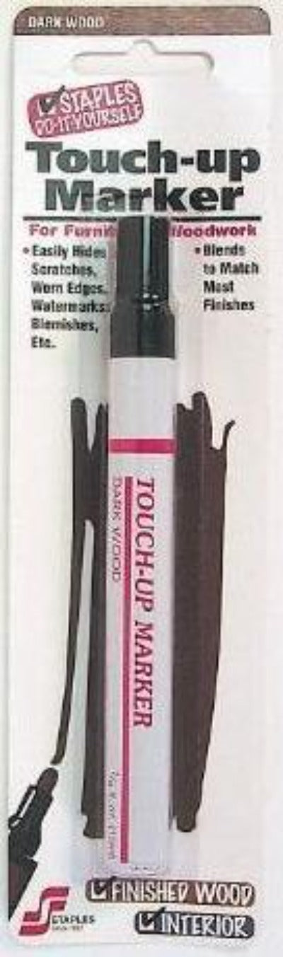 H.F. Staples 855 Wood Touch - Up Markers (Light Wood) Pack of 6
