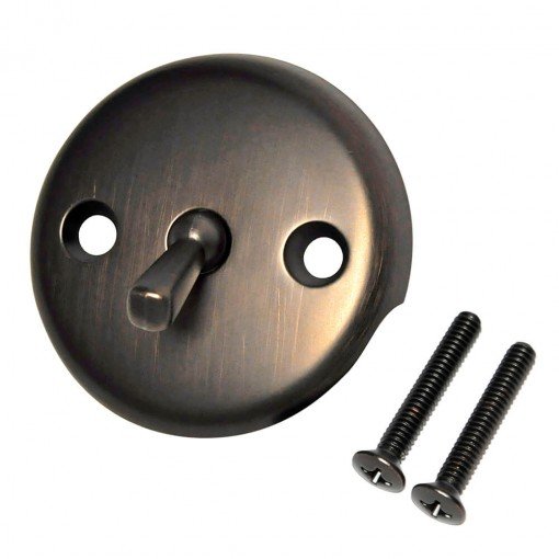 Danco 89472 Overflow Plate with Trip Lever in Oil Rubbed Bronze