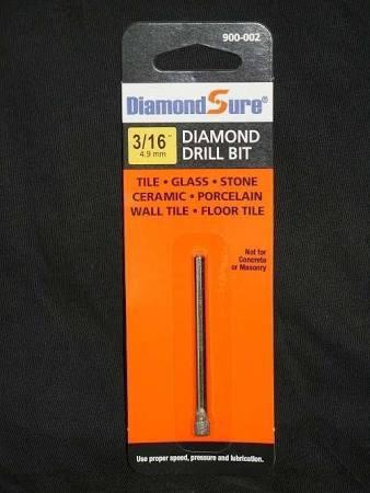Diamond Sure Ceramic Tile Drill Bit - 3-16 inch