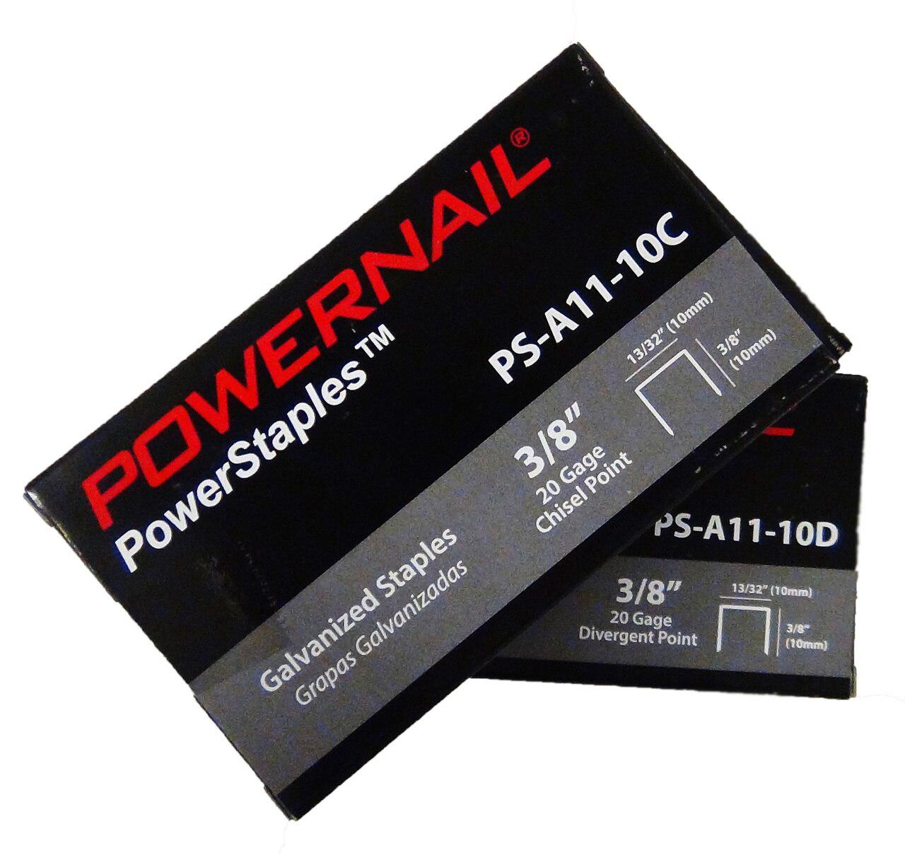 Powernail PS-5010D 5-16" Divergent Point Staples (5,000-box)