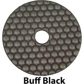 RTC Products GP4DBUFFB 4" Dry Diamond Pad Final Buff Black