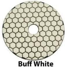 RTC Products GP4DBUFFW 4" Dry Diamond Pad Final Buff White