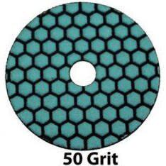 RTC Products GP4DRY50 4" Dry Diamond Pad 50 Grit
