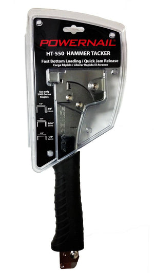 Powernail Model HT-550 20 GA. Manual Hammer Tacker