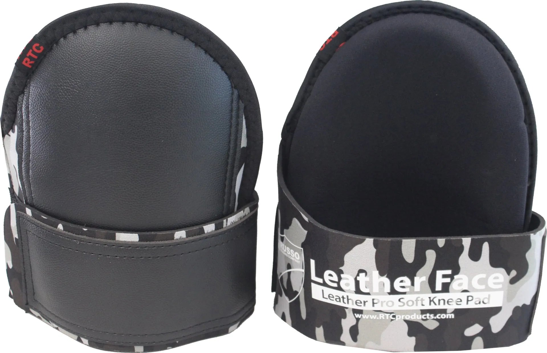 RTC Products KPLF RTC Leather Face Super Soft Knee Pads