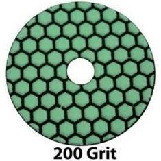 RTC Products GP4DRY200 4" Dry Diamond Pad 200 Grit