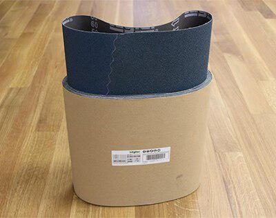 Lagler Floor Sander 12" Super Hummel 60 Grit Sandpaper - PLAB1260 Box of 10