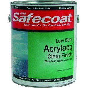 Afm Safecoat Acrylacq Clear High Gloss Water Based Finish Quart