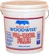 Woodwise Full Trowel Filler 3.5 Gallon Walnut