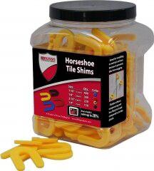 RTC Products SPC316SHOE 3/16” Yellow Horseshoe Spacer