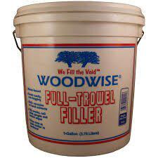 Woodwise FT801 Full Trowel Wood Filler White Gallon