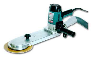 Makita DRE10 Floor Sanding Radiator Toekick Edger 5" and 7" pads with 10" nose. Without Case