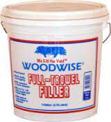 Woodwise FT601 Full Trowel Wood Filler Walnut Gallon