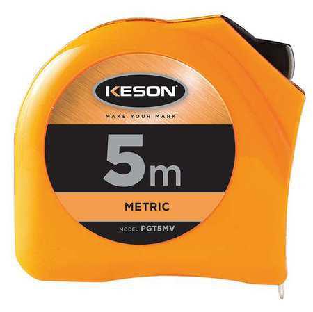 Keson PGT5MV 5M x 1 inch Measuring Tape M, CM & MM