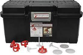 RTC Products SD316KIT Spin Doctor 3-16" Pro Tile Kit (200 Caps, 500 3-16" Threaded Posts, 100 Clear View Shields included in tool box)