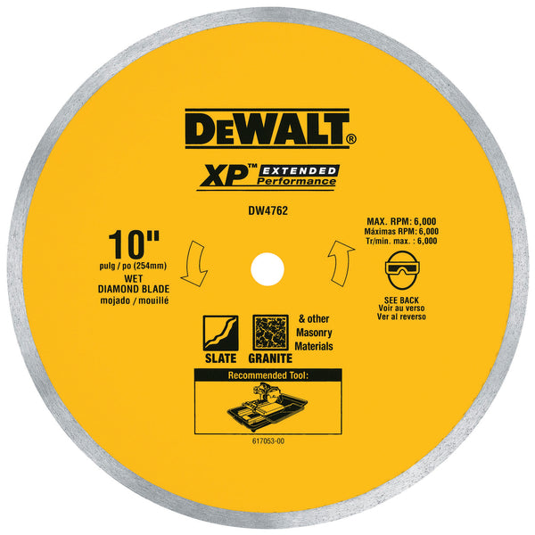 Barwalt 75010 DeWalt 10 Inch Porcelain Blade